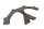 Verhoilupaneelin kiinnike, kojelaudan etukiinnitys BMW K 100 RT K589 0504 83-89