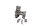 Left camshaft bearing support, camshaft bracket BMW R 1100 S 259 0422 R2S 98-05