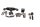camshaft bearing cover right screw set BMW R 1200 CL 0442 K30 259C 03-05