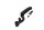 Main stand lever, jacking lever, frame mounting BMW K 100 RT K100RT 83-89