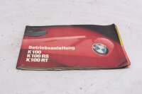 Operating instructions, manual, user manual BMW K 100 RT K100RT 83-89