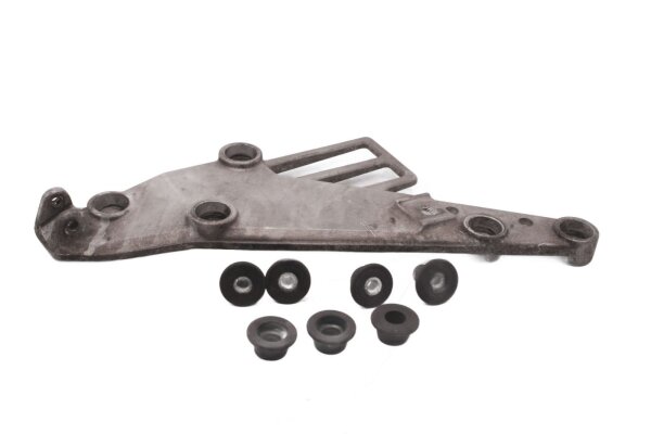 Piastra di supporto poggiapiedi sinistra in gomma 46531452420 BMW K 100 RT K100RT 83-89