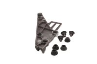 Piastra di supporto poggiapiedi sinistra in gomma 46531452420 BMW K 100 RT K100RT 83-89