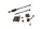 Mounting bracket, bolts, and screws set for engine mount Honda XRV 750 Africa Twin RD04 90-92