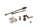 Mounting bracket, bolts, and screws set for engine mount Honda XRV 750 Africa Twin RD04 90-92