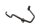 Système de refroidissement par conduite dhuile, vis de raccordement, transport dhuile BMW R 1100 RT 259 0413 96-01