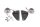 Tågelygtebeslagsæt, ekstralys BMW R 1150 GS R21 0415 99-04