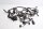 Faisceau de câbles, système électrique principal, avant BMW K 1200 GT K44 K12S 0587 06-08