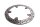Oikean etuosan reiitetty jarrulevy 4,8 mm BMW K 1200 GT K44 K12S 0587 06-08