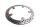 Bremseskive forrest til venstre, boret, 4,8 mm BMW K 1200 GT K44 K12S 0587 06-08