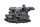 Oliebundkarrets underside af motorens tætningsdæksel BMW K 1200 GT K44 K12S 0587 06-08