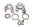 ensemble de carter de turbine de pompe à huile rotor interne BMW R 1100 RT 259 0413 96-01