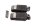 Passenger footrests rear left right BMW K 1200 GT K44 K12S 0587 06-08