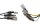 LED Blinker Set vorne links rechts modern schwarz BMW R 1150 GS R21 0415 99-04
