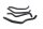 Ensemble de tuyaux de ventilation du cylindre, carter BMW K 1200 GT K44 K12S 0587 06-08