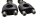 rehausseurs de guidon, kit de fixation de guidon Honda XRV 750 Africa Twin RD04 90-92