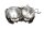 Faisceau de câblage du support de phare double avant Honda XRV 750 Africa Twin RD04 90-92