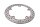 Front left drilled brake disc, brake system 5.1mm BMW R 1100 GS 259 0409 93-99