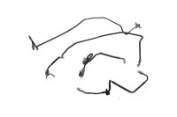 Bromsledning, rör, styvt bromssystem, komplett BMW K 1300 R K43 0518 09-15