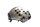 Brandstoftank Zilveren decoratie Benzinetank BMW R 1100 GS 259 0409 93-99
