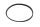 Alternator belt, multi-ribbed belt, generator BMW R 1150 GS R21 0415 99-04