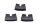 kit damortissement détanchéité du tampon de réservoir de carburant BMW R 1200 GS K25 0307 R12 04-07