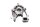 Oljepump drivhus rotor skruvar motorn inuti BMW R 1100 GS 259 0409 93-99