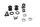 Fuel tank mounting kit damper rubber BMW R 1200 GS K25 0307 R12 04-07