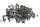 Ruuvisetti katteen rungon kierteitetyt pultit BMW K 1300 R K43 0518 09-15