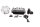 Lock set, control unit, ignition lock, fuel tank lock BMW R 1200 GS K25 0307 R12 04-07