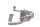 Bagerste øverste bagagebærer, sølv BMW R 1200 GS K25 0307 R12 04-07