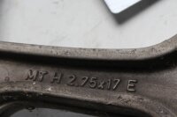 Hinterradfelge 2.75x17 Fünfspeichenfelge BMW K 100 RT K589 0504 83-89