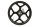 Hinterradfelge 2.75x17 Fünfspeichenfelge BMW K 100 RT K589 0504 83-89