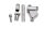 Kettingspanner, aandrijfset voor oliepomp, veer, zuiger BMW R 1150 GS R21 0415 99-04