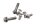 parabrezza oscurato, vetro, carenatura, parabrezza anteriore BMW R 1100 GS 259 0409 93-99