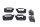 kit de montage pour porte-bagages BMW R 1200 GS K25 0307 R12 04-07