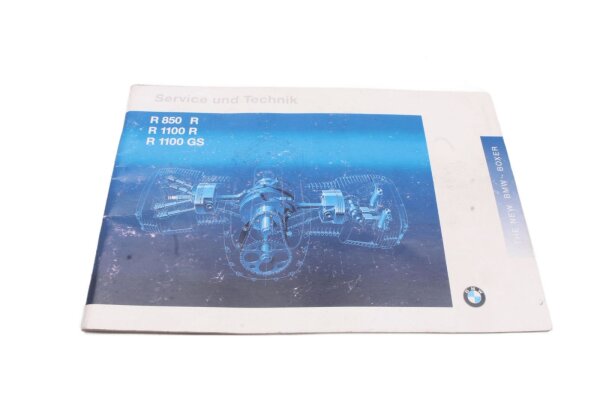 Livret de service, instructions de réparation technique BMW R 1100 GS 259 0409 93-99