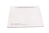 Livret de service, instructions de réparation technique BMW R 1100 GS 259 0409 93-99