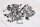 Engine screws, screw set, screw fitting set BMW R 1200 GS K25 0307 R12 04-07