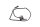 Bakre bromsljusbrytare, bromsbrytare BMW R 1150 GS R21 0415 99-04
