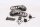 Set poggiapiedi anteriore sinistro destro cuscinetto pedale molla BMW R 1150 GS R21 0415 99-04