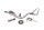Bremshebel hinten Fußbremshebel Befestigung Satz BMW R 1150 GS R21 0415 99-04