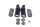 Sædebeslag gummimonteringssæt BMW R 1200 GS K25 0307 R12 04-07