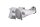 Voetsteunbeugel, draagplaat, linksvoor, houder BMW R 1100 GS 259 0409 93-99