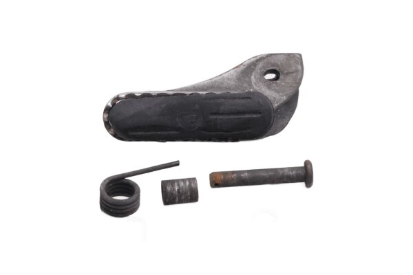 Fußraste Fahrer vorne links Gummiauflage Feder BMW R 1100 GS 259 0409 93-99