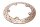 Front left drilled brake disc 5.1mm BMW R 1150 GS R21 0415 99-04