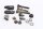Lichtmaschine Befestigung Schraubensatz Mutter BMW R 1200 C 259C 0424 K30 97-05