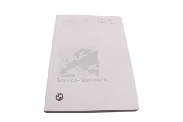 Elenco delle stazioni di servizio in Europa - Manuale BMW R 1200 C 259C 0424 K30 97-05