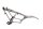 Hauptrahmen Struktur Heckrahmen hinten oben BMW R 1200 C 259C 0424 K30 97-05