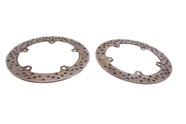 Bremsscheiben vorne gelocht paar Bremsanlage BMW R 1200 GS K25 0307 R12 04-07